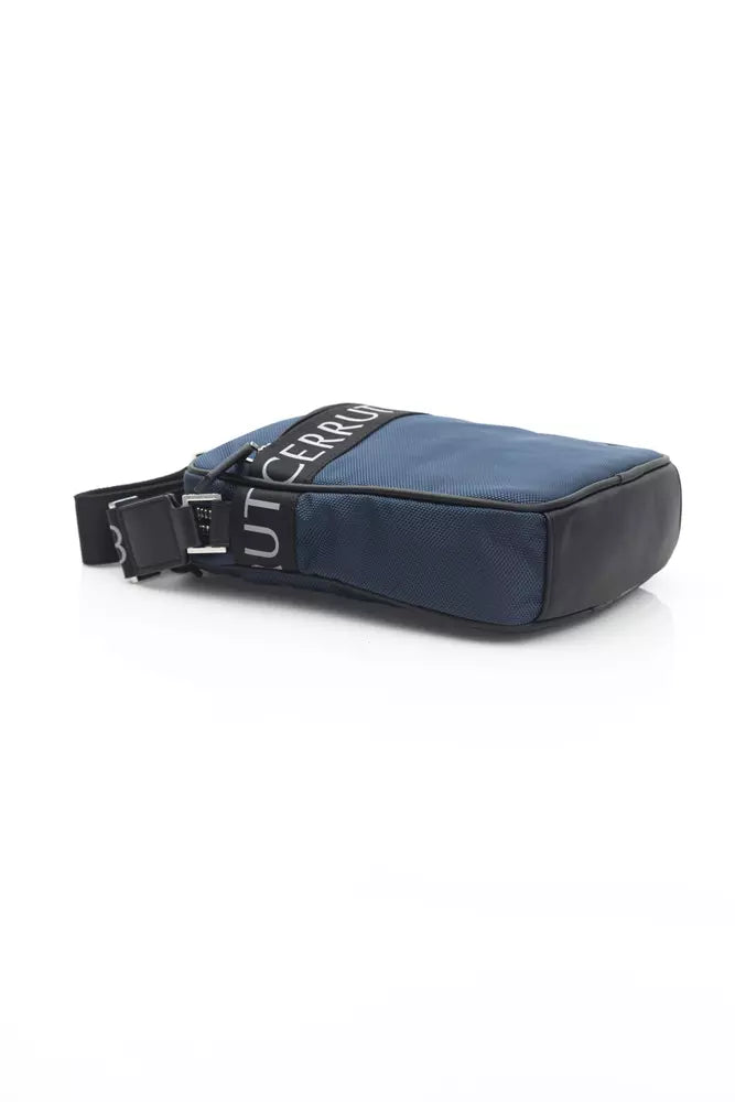 Cerruti 1881 Blue Nylon Messenger Bag - Luxe & Glitz