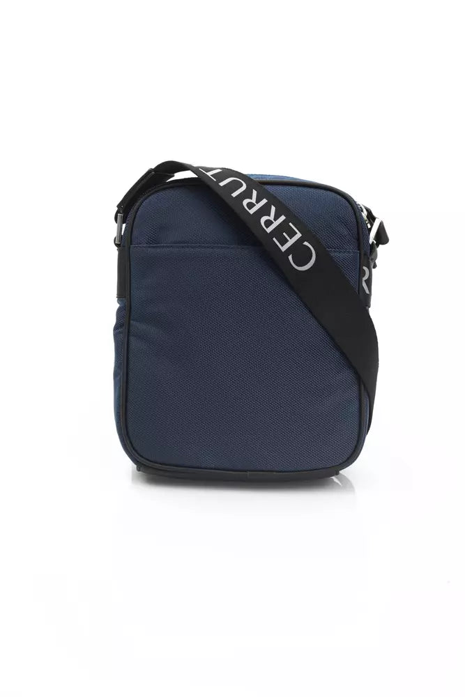Cerruti 1881 Blue Nylon Messenger Bag - Luxe & Glitz