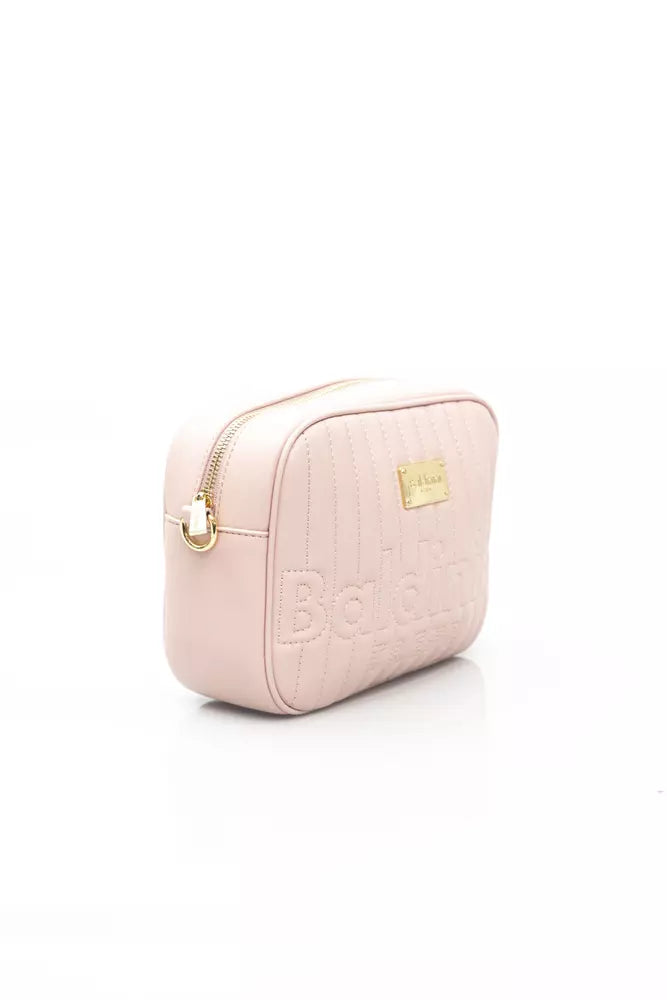 Baldinini Trend Pink Polyethylene Shoulder Bag - Luxe & Glitz