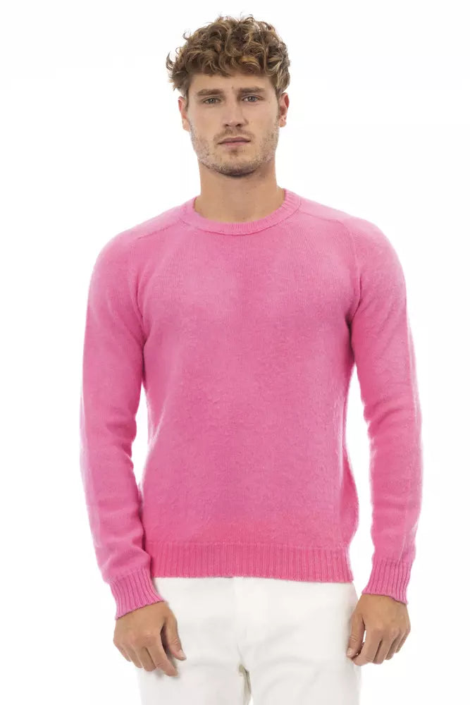 Alpha Studio Pink LW Sweater Alpha Studio
