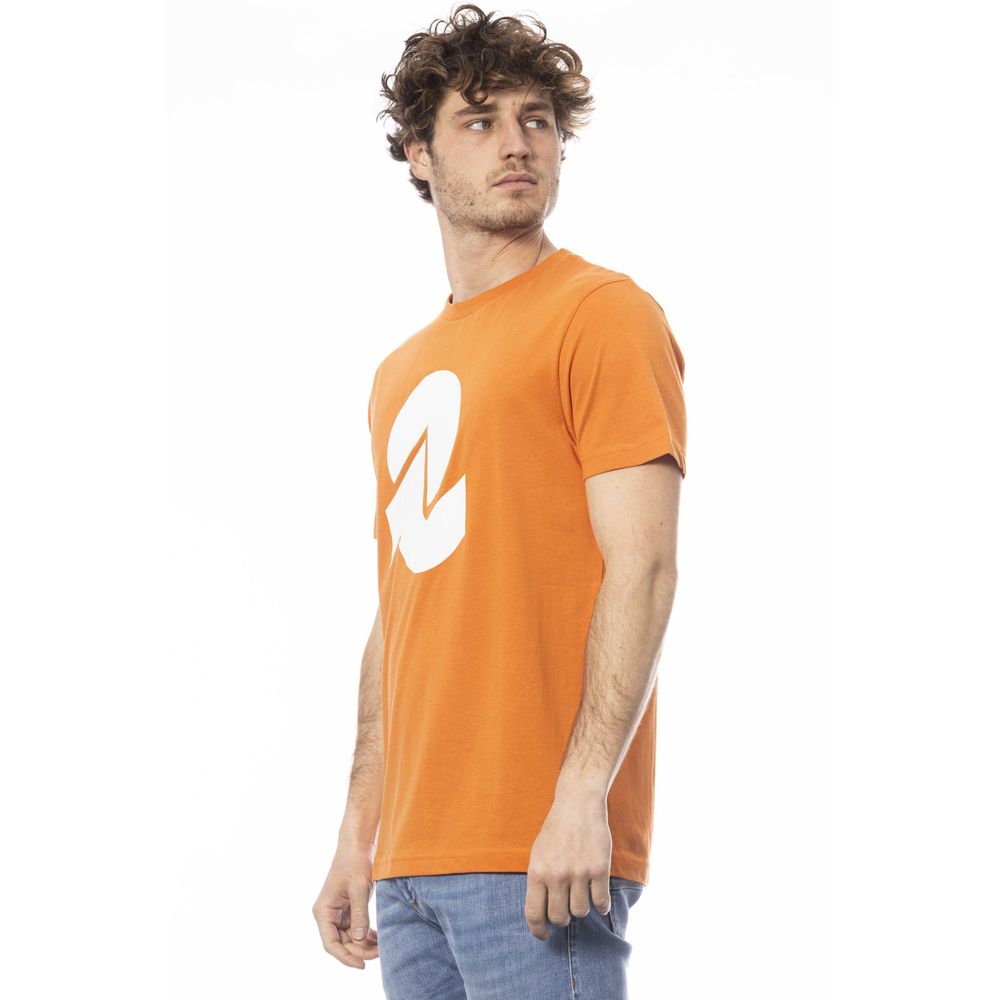 Invicta Orange Cotton T-Shirt Invicta