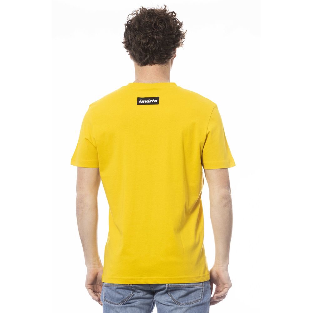 Invicta Yellow Cotton T-Shirt Invicta