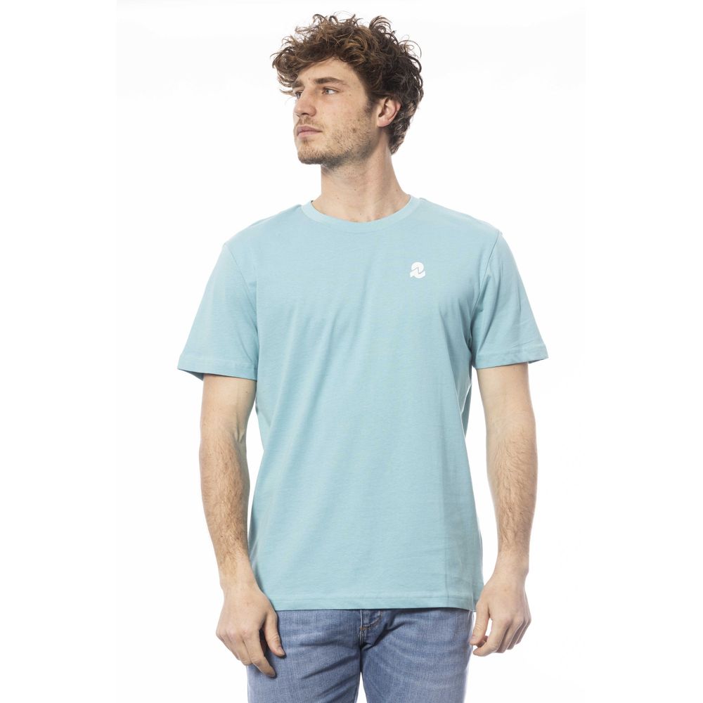 Invicta Light Blue Cotton T-Shirt Invicta