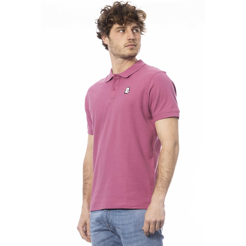Invicta Purple Cotton Polo Shirt Invicta