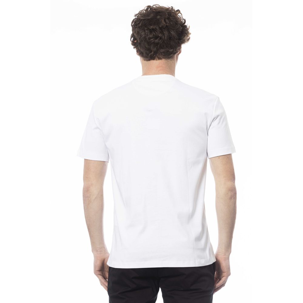 Trussardi White Cotton T-Shirt Trussardi
