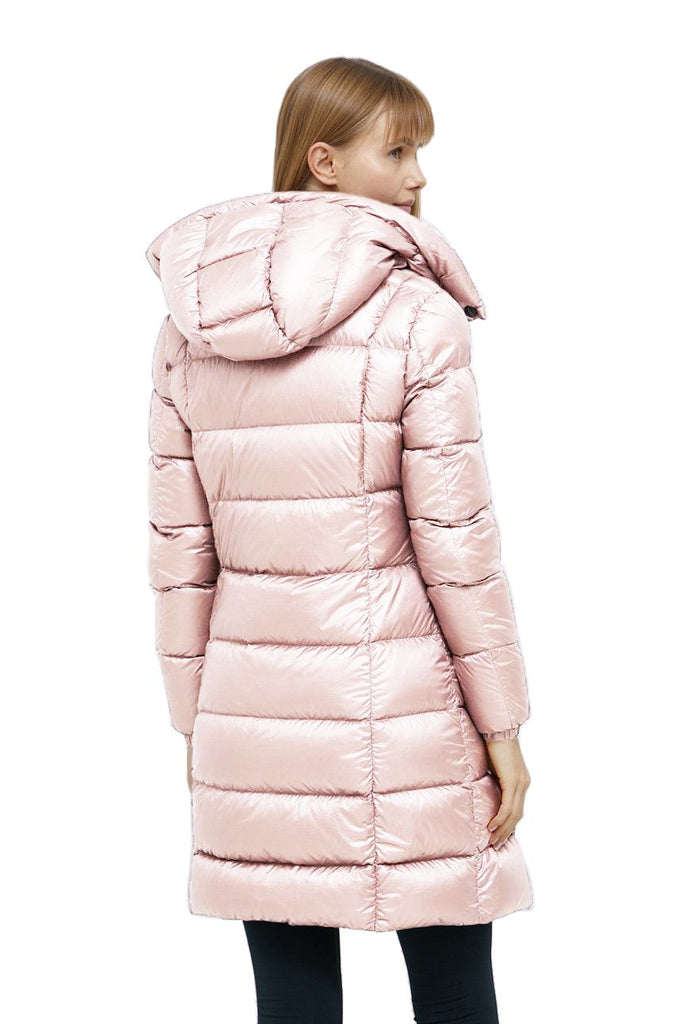 Refrigiwear Pink Nylon Jackets & Coat Refrigiwear