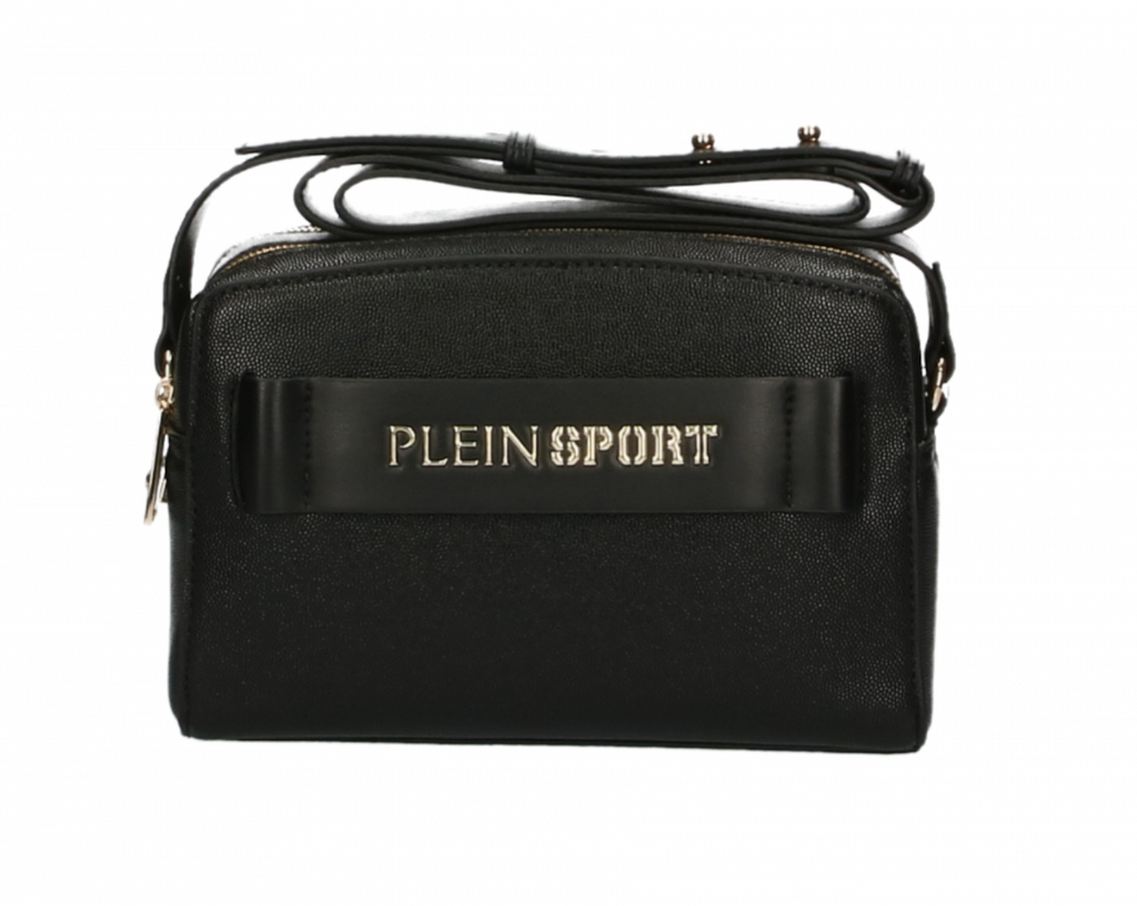 Plein Sport Black Polyethylene Crossbody Bag - Luxe & Glitz