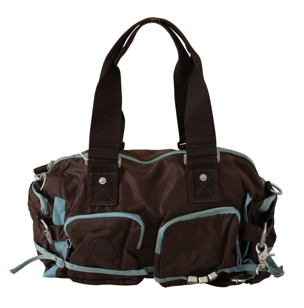 WAYFARER Brown Handbag Duffel Travel Purse - Luxe & Glitz