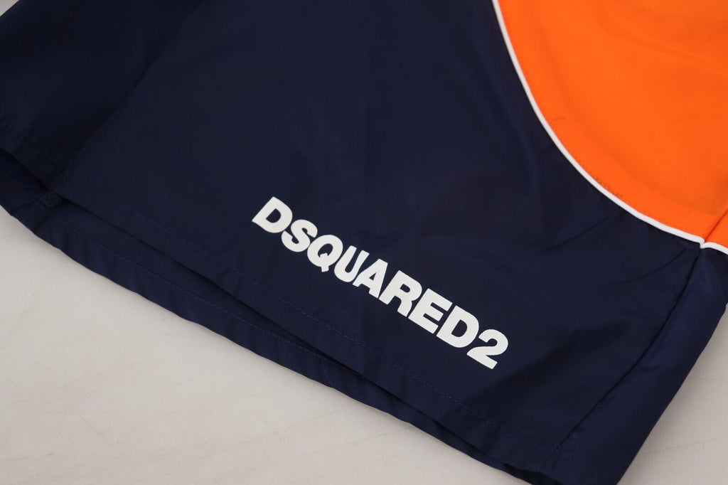 Dsquared² Multicolor Logo Print Men Beachwear Swimwear Short Dsquared²