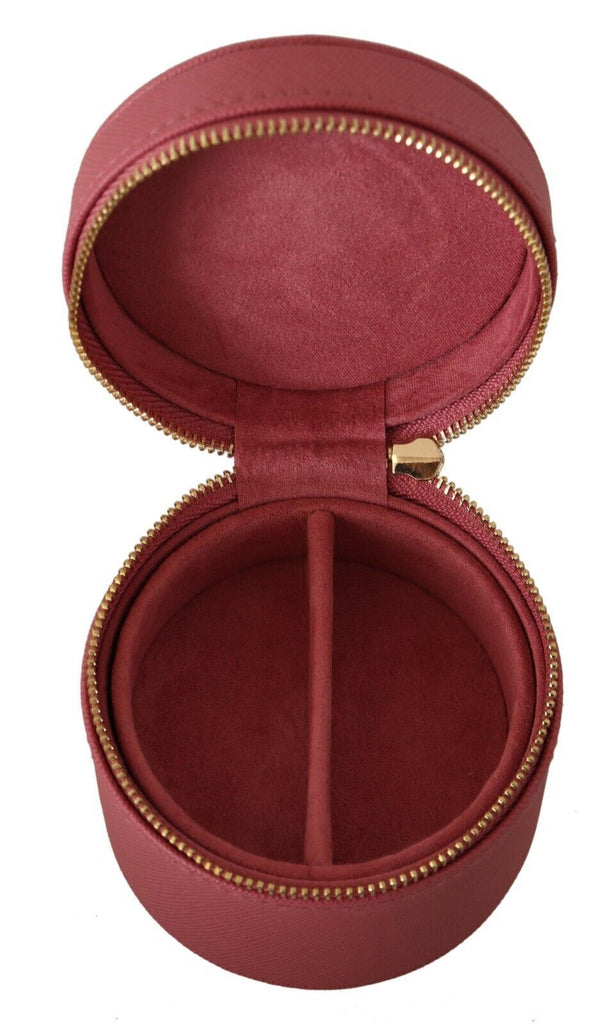 Michael Kors Pink Leather Zip Round Pouch Purse Storage Wallet - Luxe & Glitz