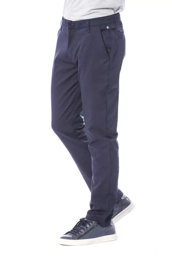 Verri Blue Polyester Jeans & Pant Verri