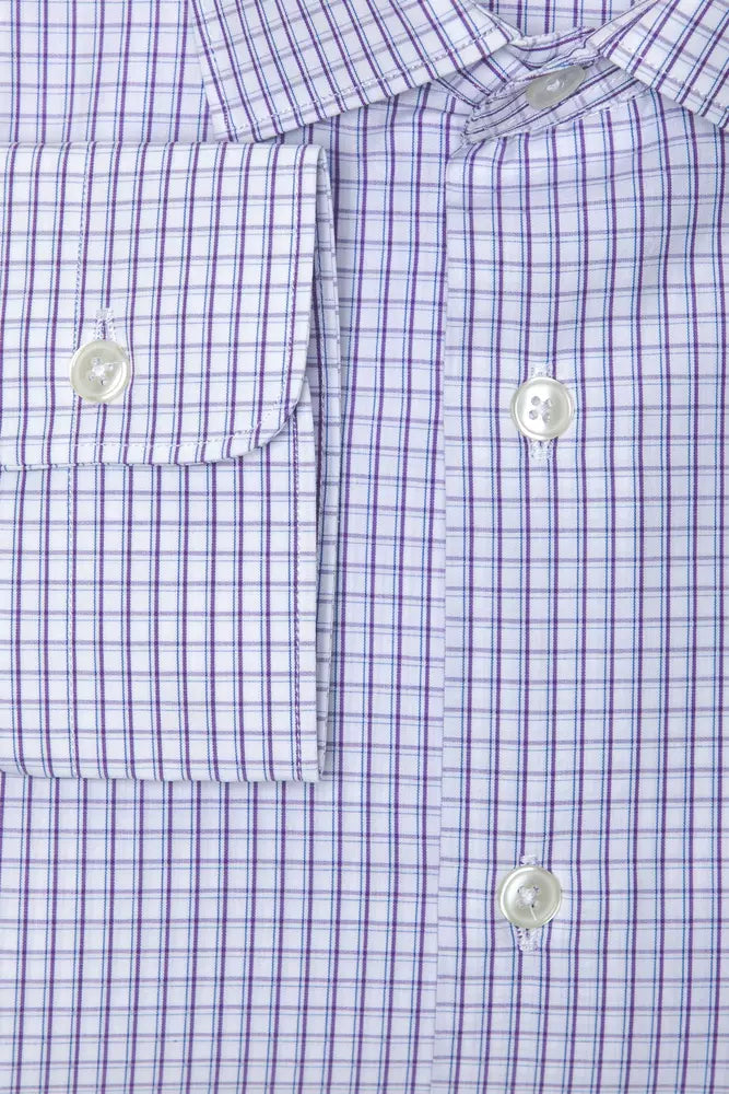 Robert Friedman Burgundy Cotton Shirt Robert Friedman