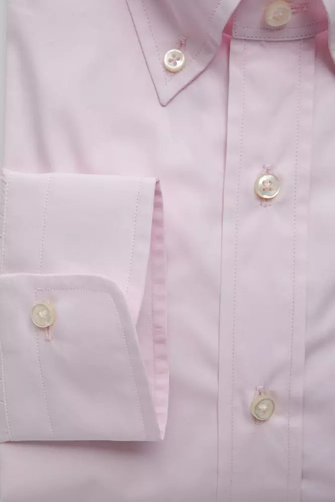 Robert Friedman Pink Cotton Shirt Robert Friedman