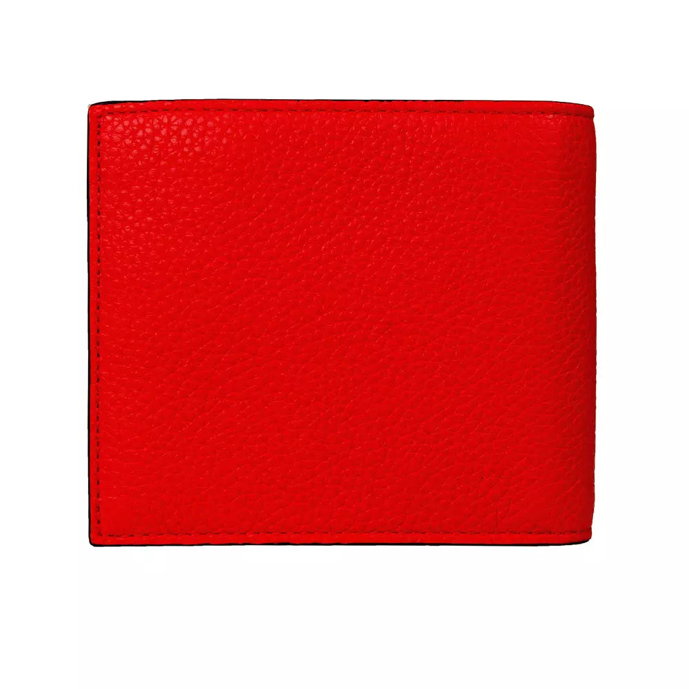 Neil Barrett Red Leather Wallet - Luxe & Glitz