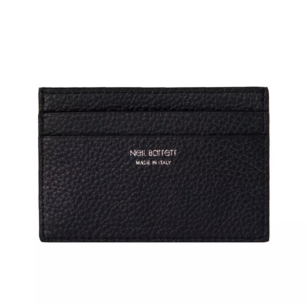Neil Barrett Black Leather Wallet - Luxe & Glitz