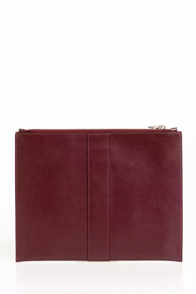 Trussardi Brown Leather Wallet - Luxe & Glitz