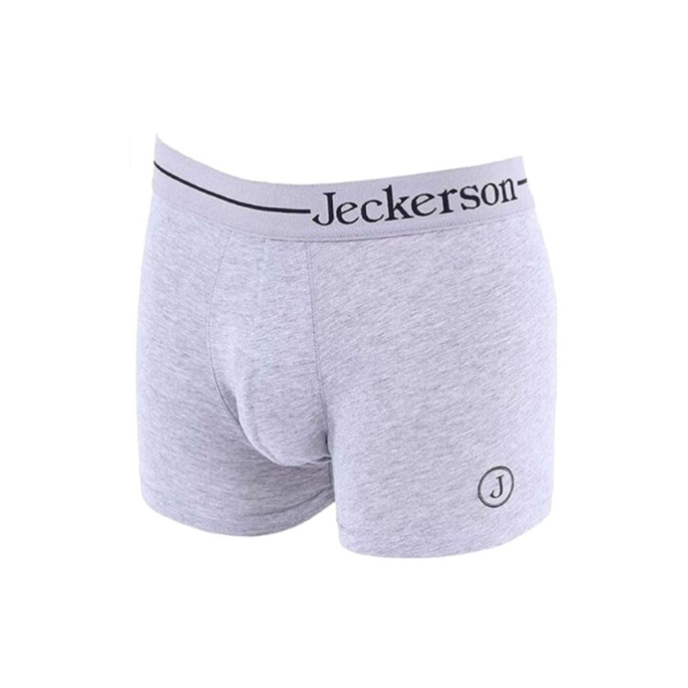 Jeckerson Gray Cotton Underwear Jeckerson