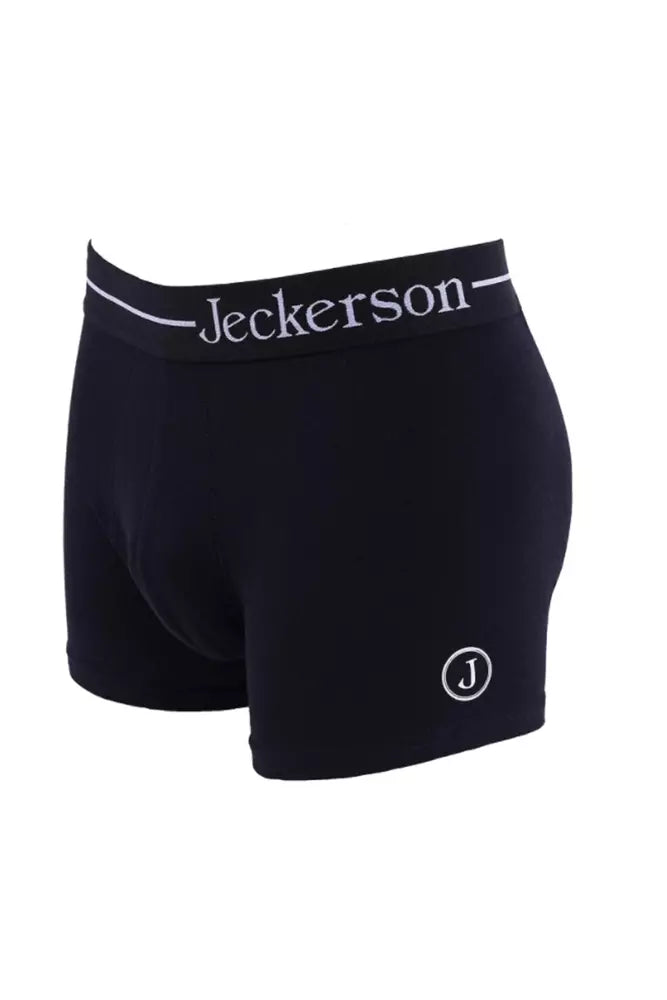 Jeckerson Black Cotton Underwear Jeckerson