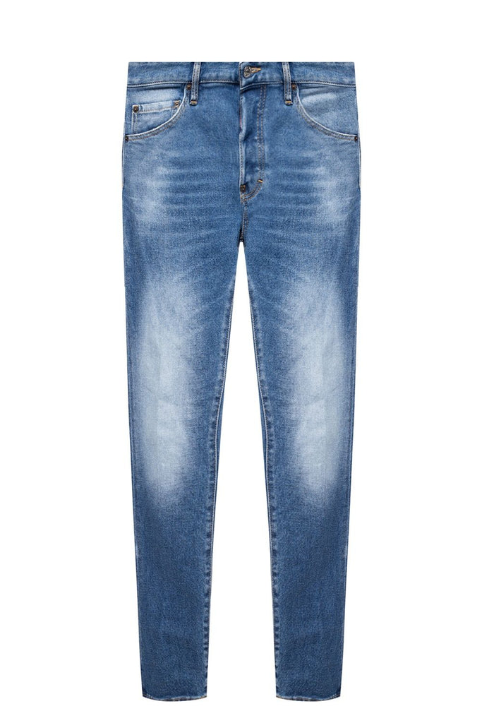 Dsquared² Blue Cotton Jeans & Pant - Luxe & Glitz
