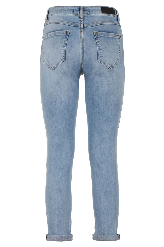 Imperfect Blue Cotton Jeans & Pant - Luxe & Glitz