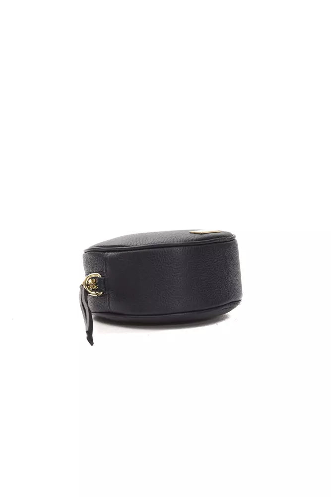Pompei Donatella Gray Leather Crossbody Bag - Luxe & Glitz