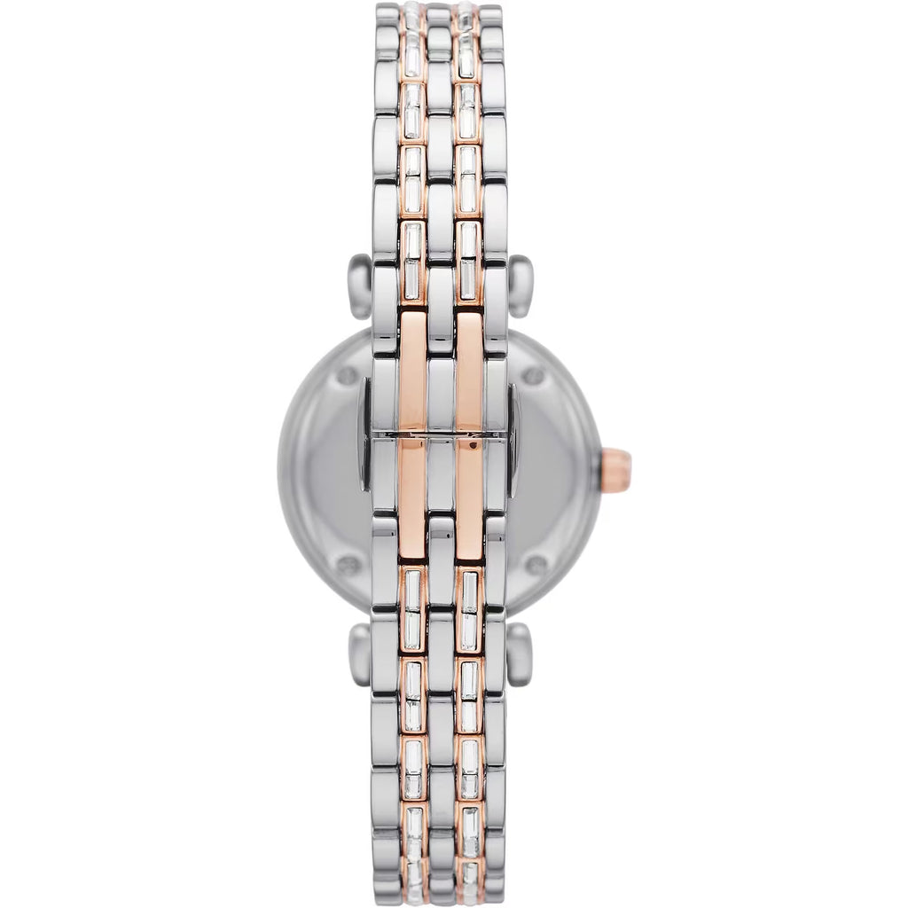 Emporio Armani Silver Steel Quartz Watch Emporio Armani