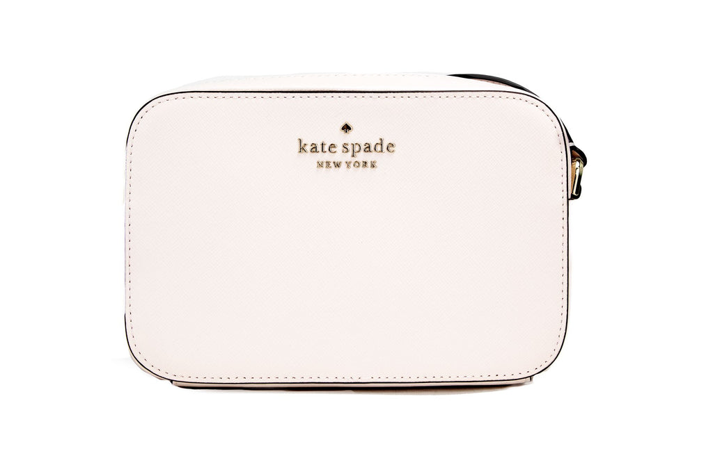 Kate Spade Staci Mini Light Rose Saffiano Leather Camera Bag Crossbody Handbag Kate Spade